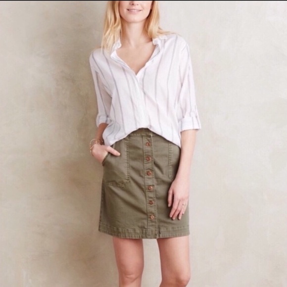 Pilcro and the Letterpress Anthropologie skirt - Picture 3 of 8